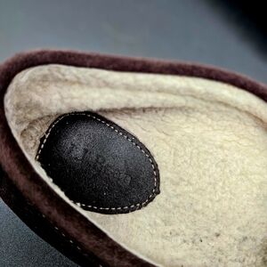 L.L. Bean Brown Suede Slippers